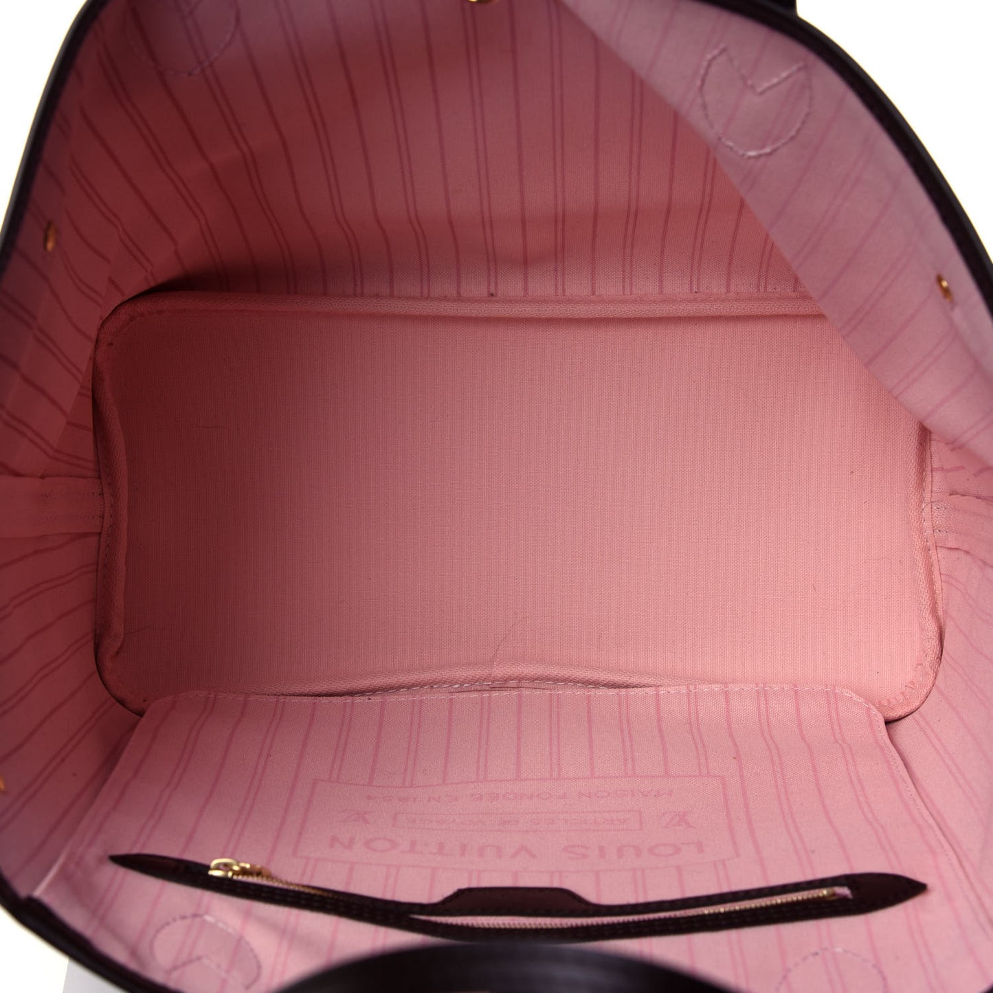 Damier Ebene Neo Neverfull MM Rose Ballerine