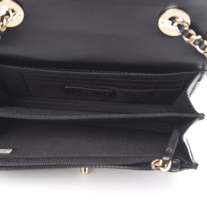 Chanel Lambskin Quilted Mini Trendy CC Wallet On Chain WOC Black 5 of 11
