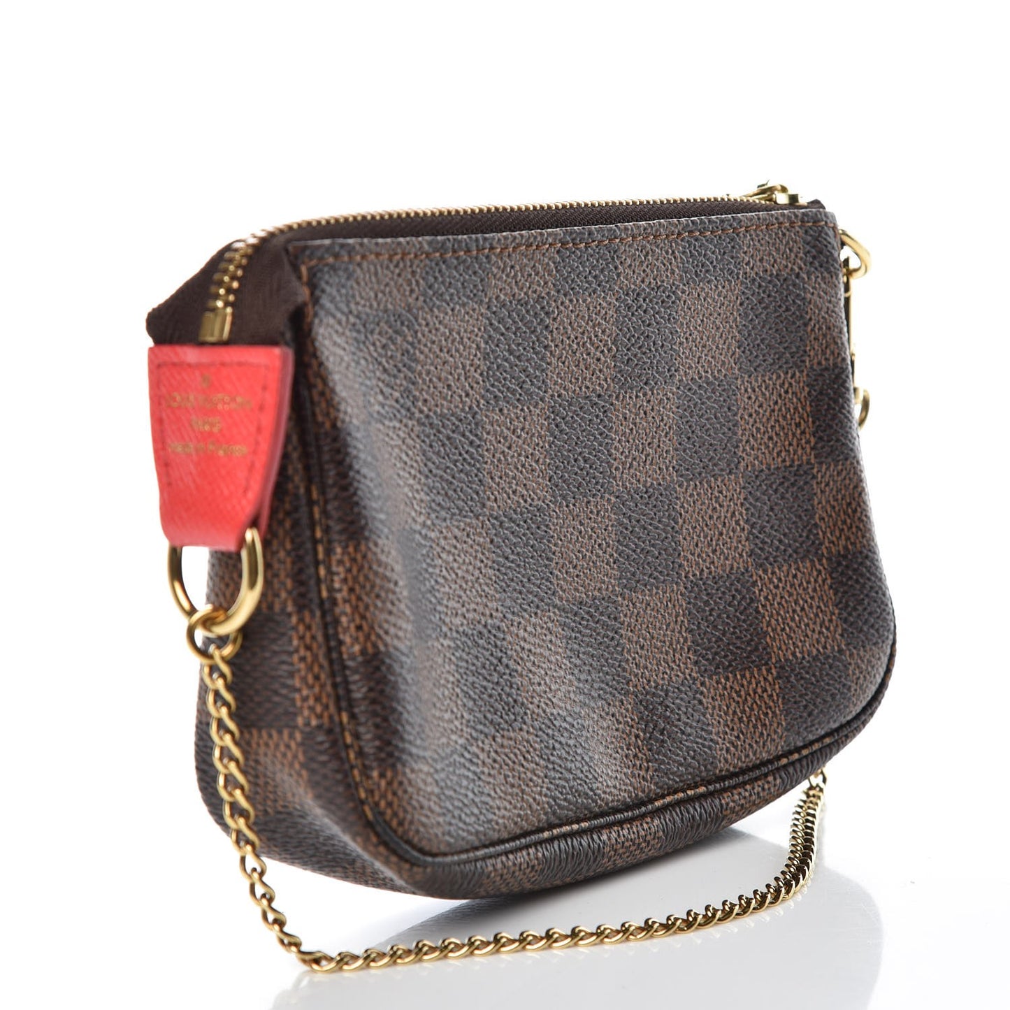 Damier Ebene 2016 Christmas Animation Mini Pochette Accessories