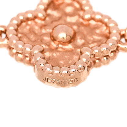 Van Cleef & Arpels 18K Rose Gold 6 Motifs Sweet Alhambra Bracelet 4 of 5