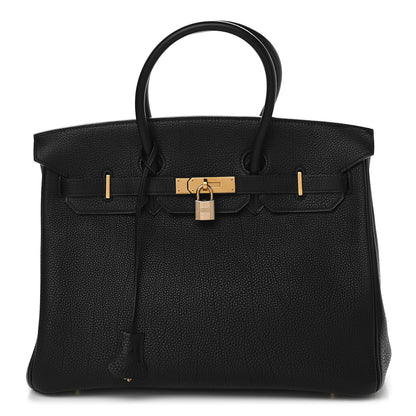 Hermes Togo Birkin 35 Black 1 of 9