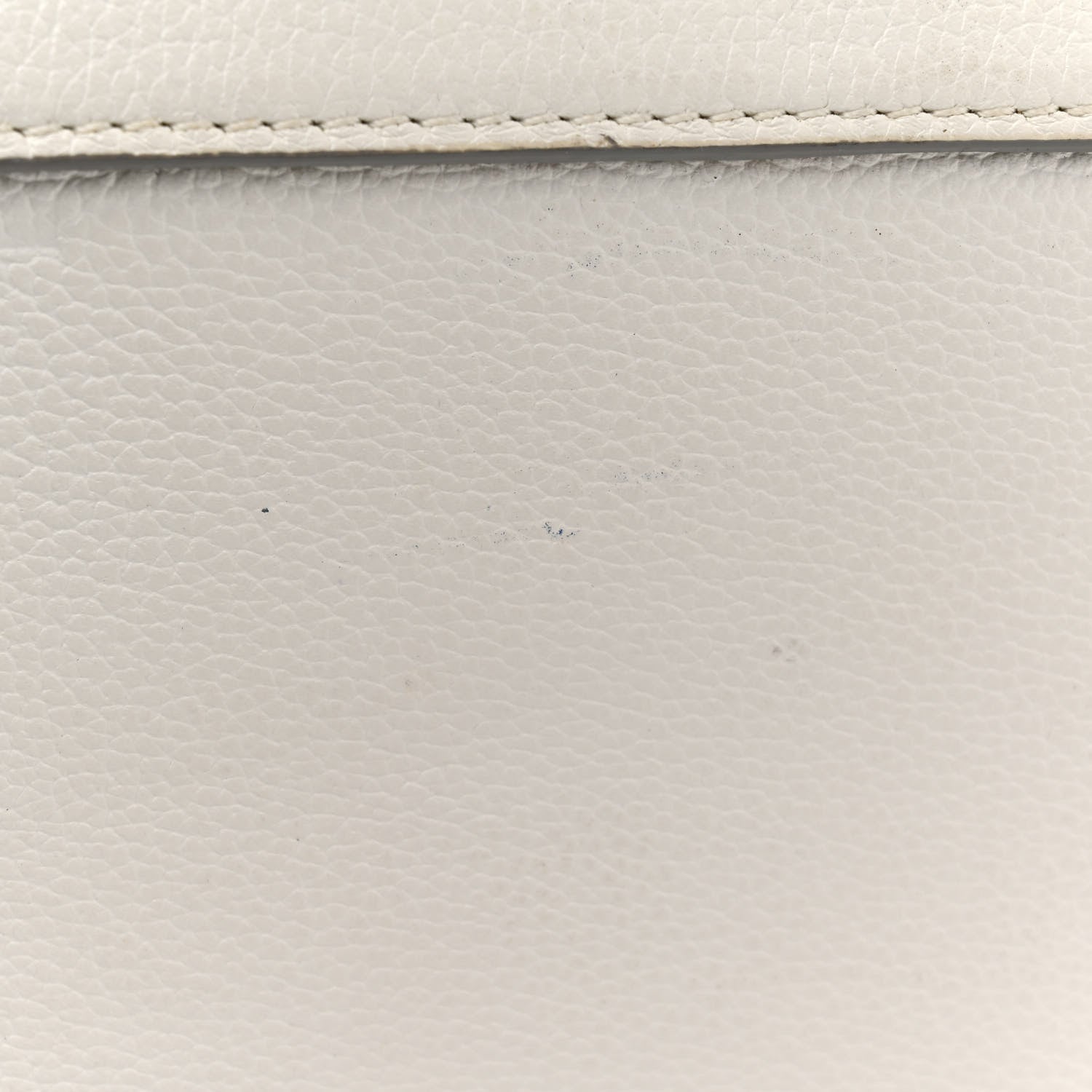 MCM Grained Calfskin Medium Milla Tote White 23 of 26