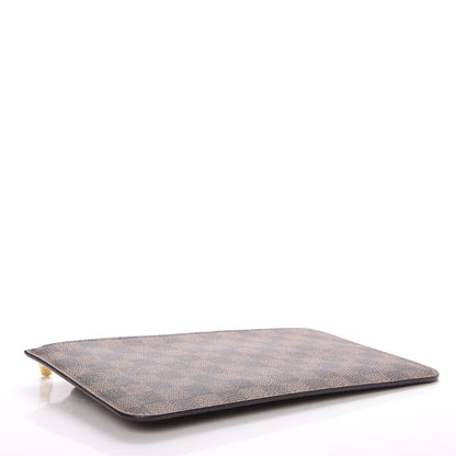 Louis Vuitton Damier Ebene Neverfull MM GM Pochette Rose Ballerine 4 of 8