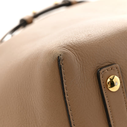 Burberry Soft Smooth Calfskin Medium Tote Camel 13 of 16