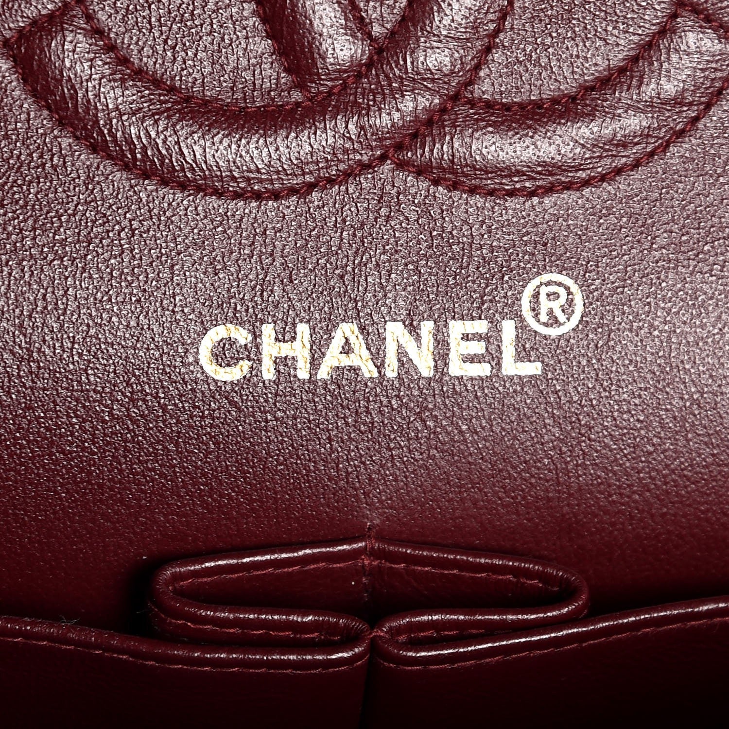 Chanel Lambskin Quilted Medium Double Flap Black 7 of 9