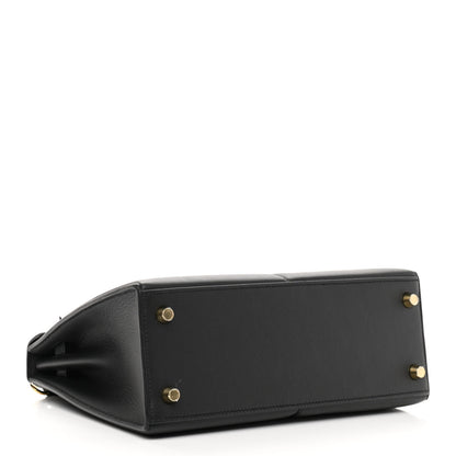 Hermes Swift Kelly Padded Sellier 25 Black 4 of 13