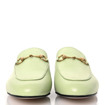 Gucci Malaga Kid Womens Princetown Slippers 38 Pistachio Green 2 of 13