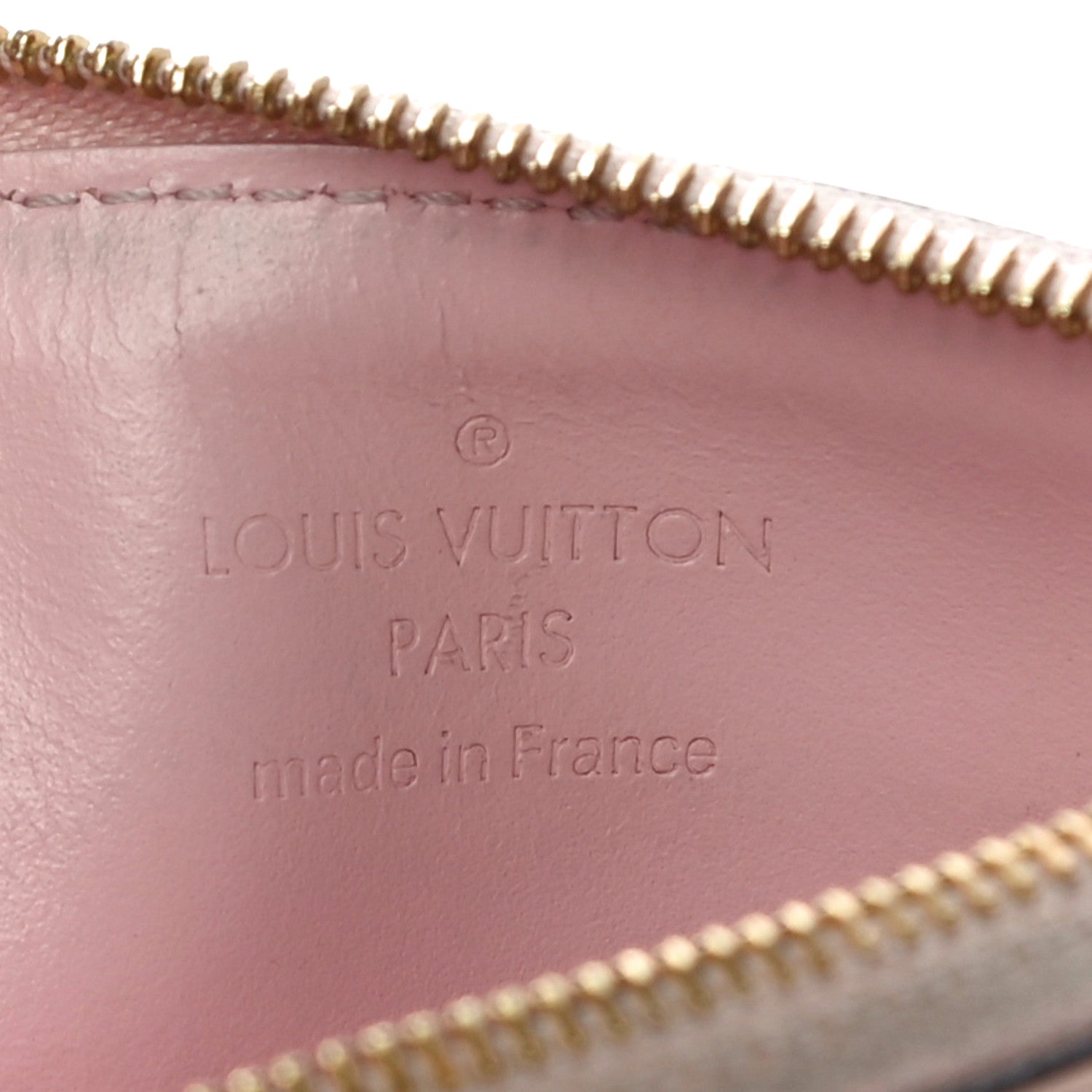 Louis Vuitton Vernis Key Pouch Rose Ballerine 6 of 14