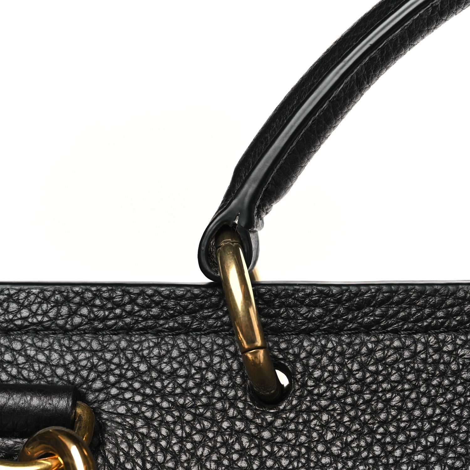 Mulberry Grain Calfskin Amberley Satchel Black 12 of 12