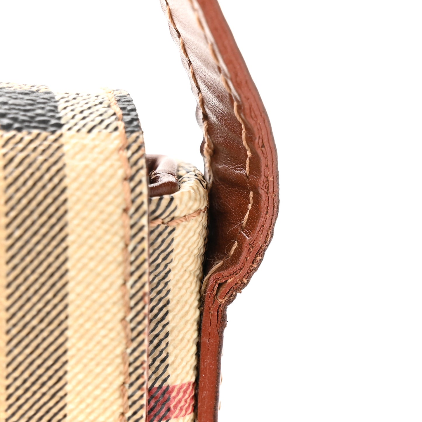 Haymarket Check Shoulder Bag Red