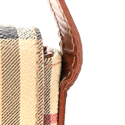 Burberry Haymarket Check Shoulder Bag Red 13 of 16