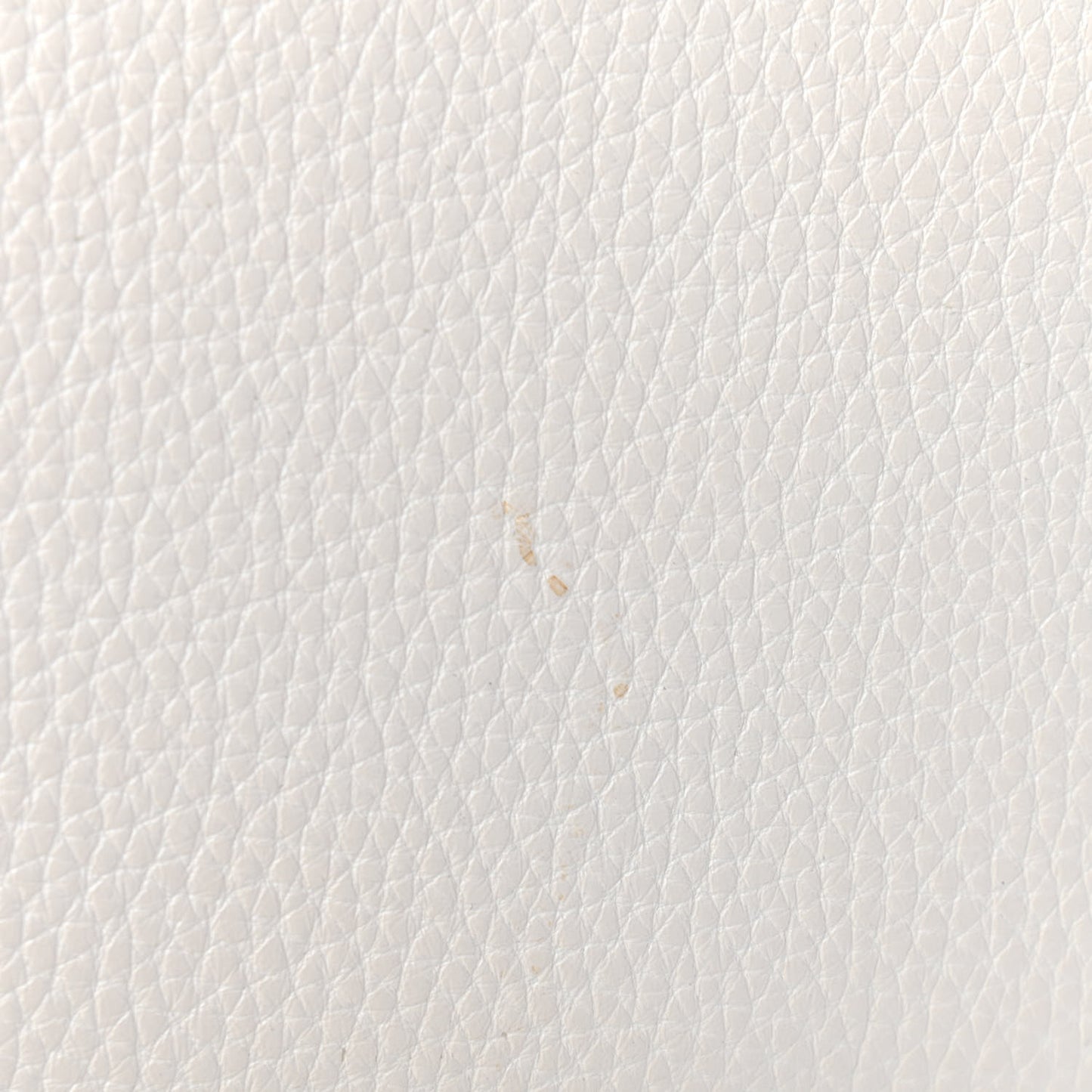 Grained Calfskin Small Sac De Jour Dove White