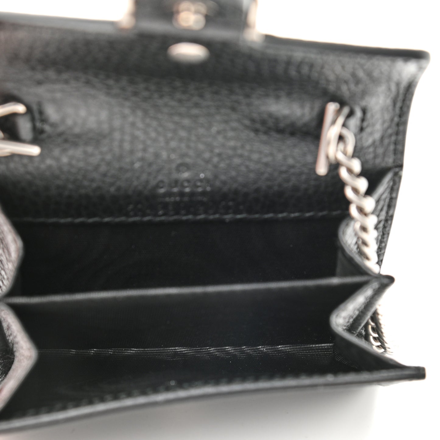 Calfskin Dionysus Coin Purse Black