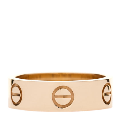 Cartier 18K Yellow Gold 5.5mm LOVE Ring 52 6 3 of 5