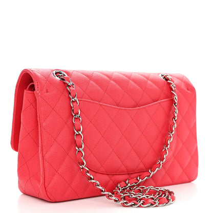 Chanel Caviar Quilted Medium Double Flap Red 3 of 10