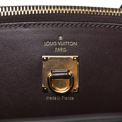 Louis Vuitton Taurillon Calfskin City Steamer MM Grey Bordeaux 7 of 12