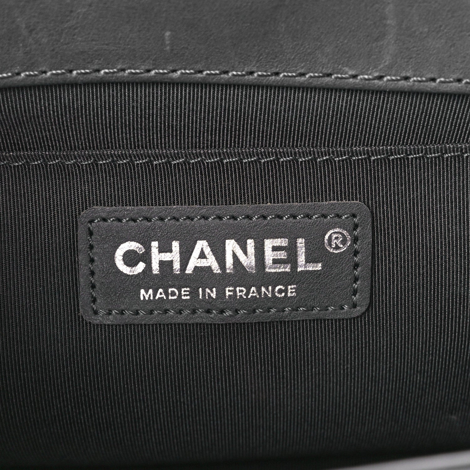 Chanel Calfskin Quilted Metal Embellished Paris Dallas Medium Boy Flap Grey 6 of 10