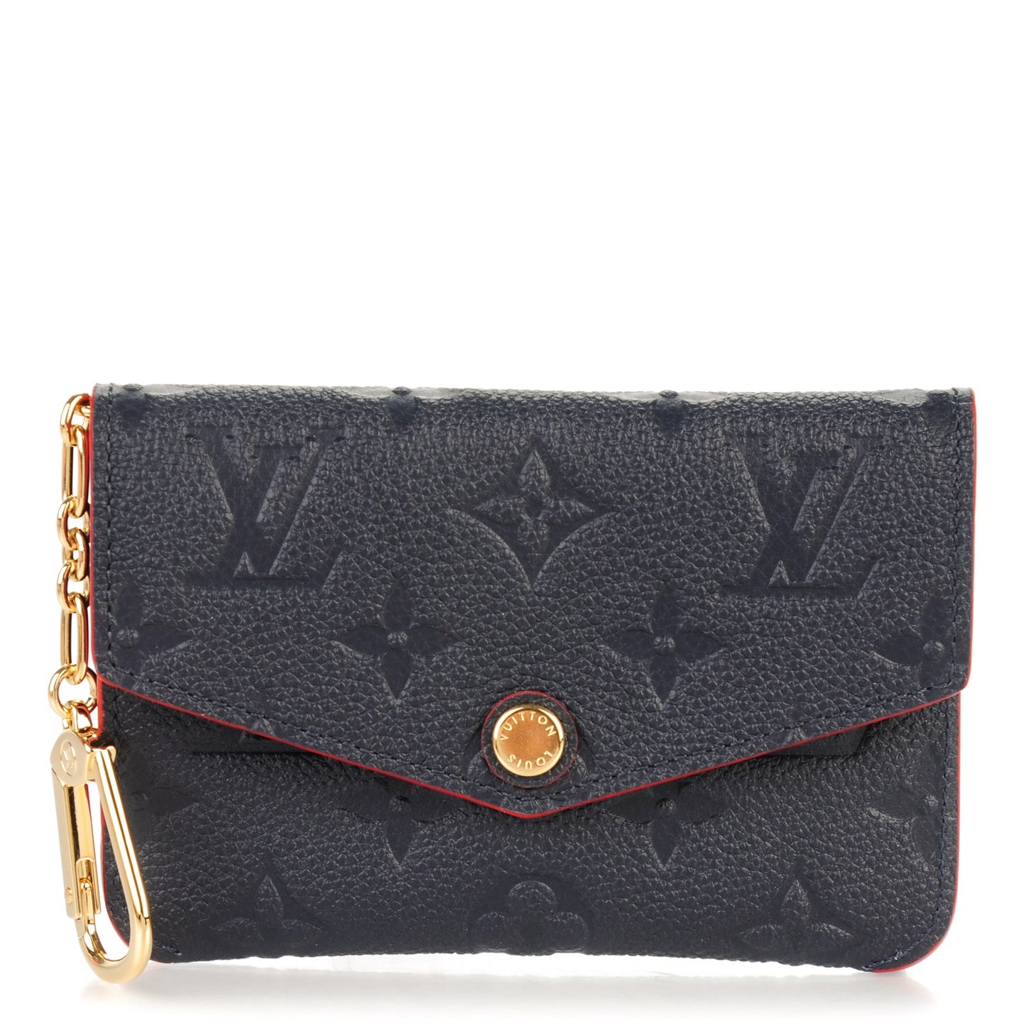Empreinte Key Pouch Marine Rouge