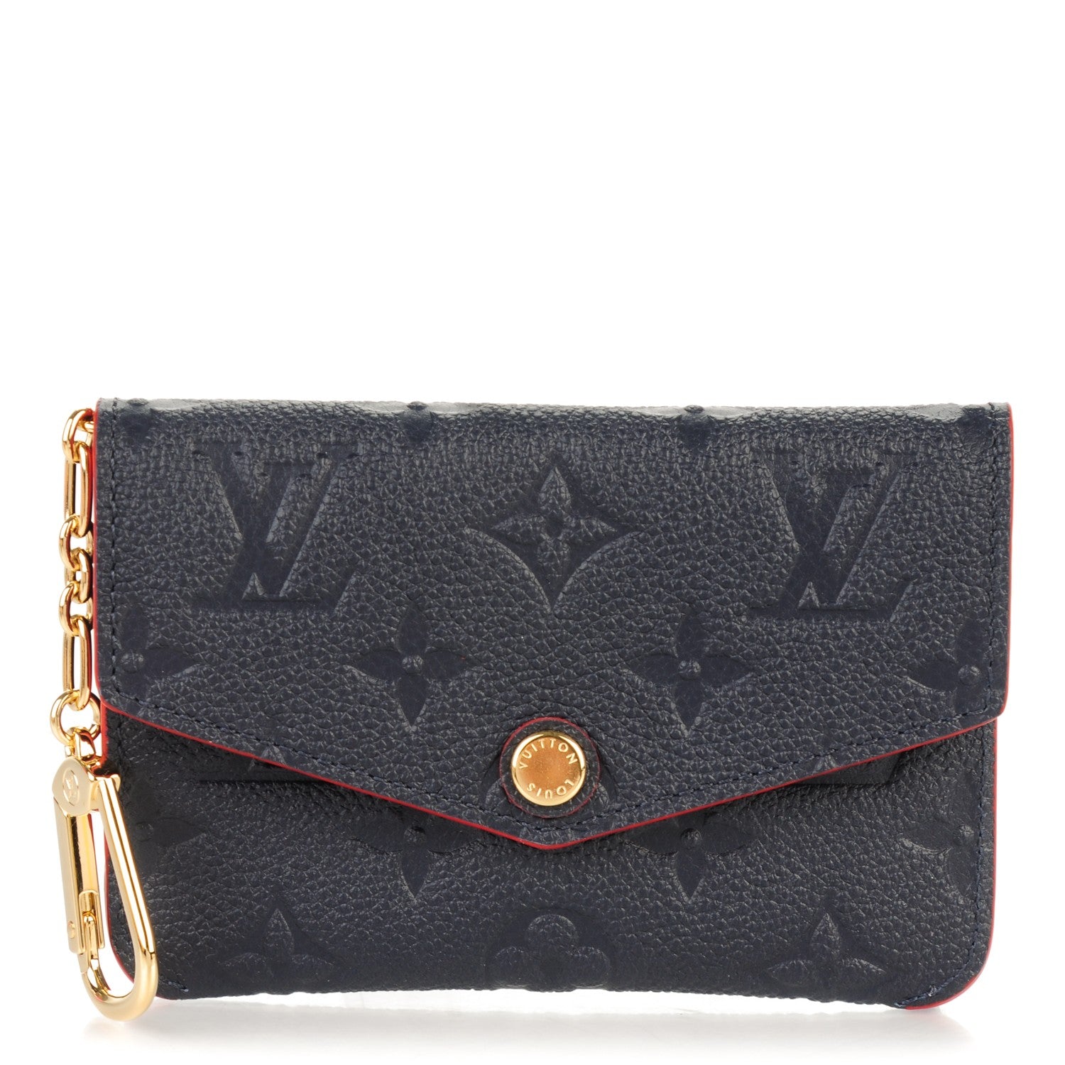 Louis Vuitton Empreinte Key Pouch Marine Rouge 1 of 7