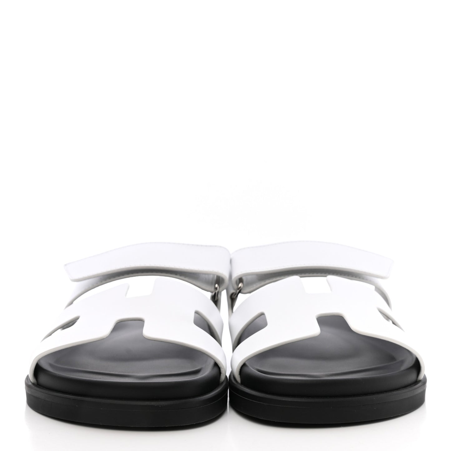 Calfskin Womens Chypre Sandals 39 White