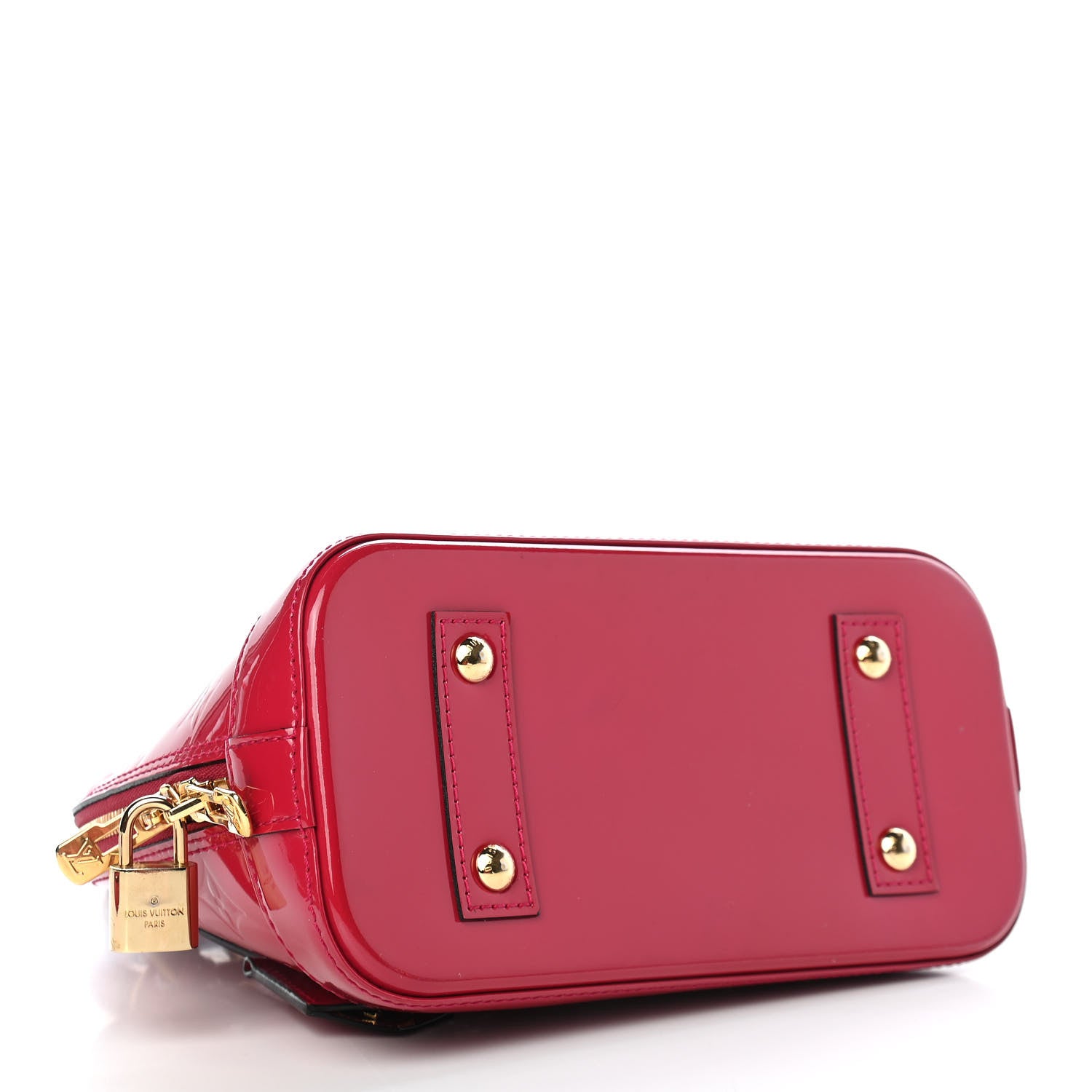Louis Vuitton Vernis Alma BB Rose Indien 3 of 7