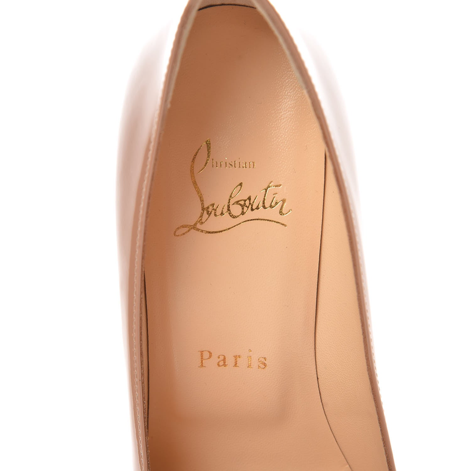 Christian Louboutin Patent Simplenodo 85 Pumps 36.5 Nude 6 of 8