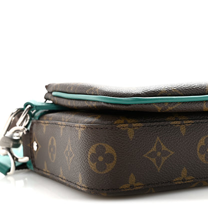 Louis Vuitton Monogram Macassar Trio Messenger Borneo Green 8 of 9