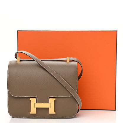 Hermes Epsom Constance 24 Etoupe 8 of 10