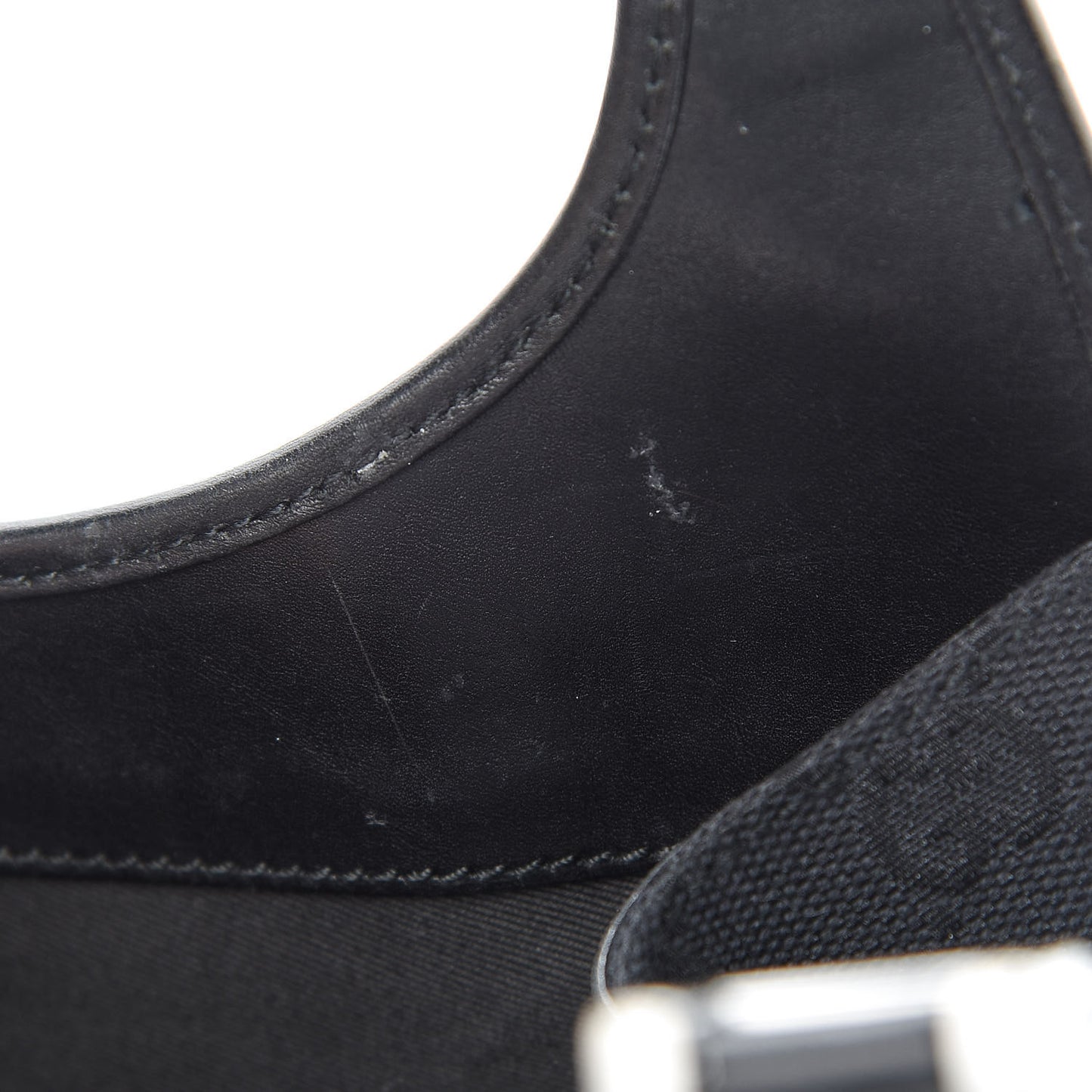 Monogram Small Bardot Black