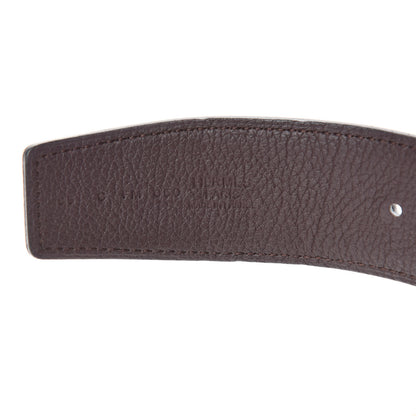 Hermes Box Togo 42mm Constance Belt 85 Black Chocolate 7 of 7