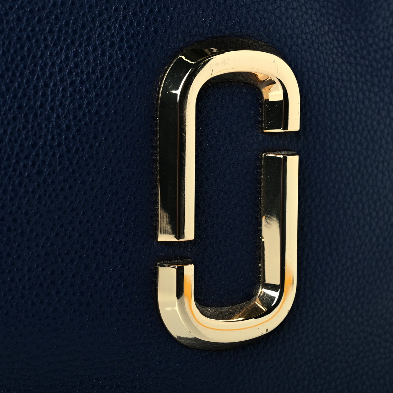 Marc Jacobs Supple Natural Grain Calfskin The Softshot 27 Bag Navy 11 of 12