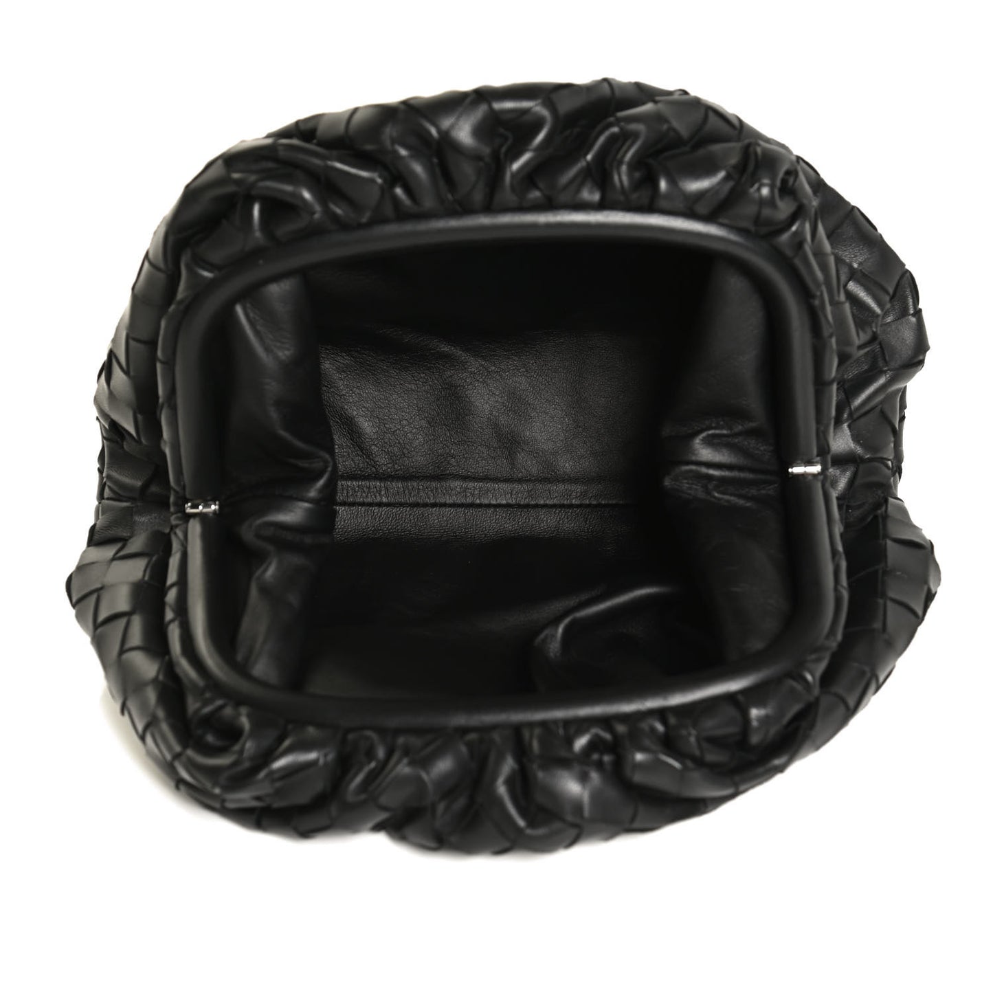 Nappa Intrecciato Teen Pouch Black