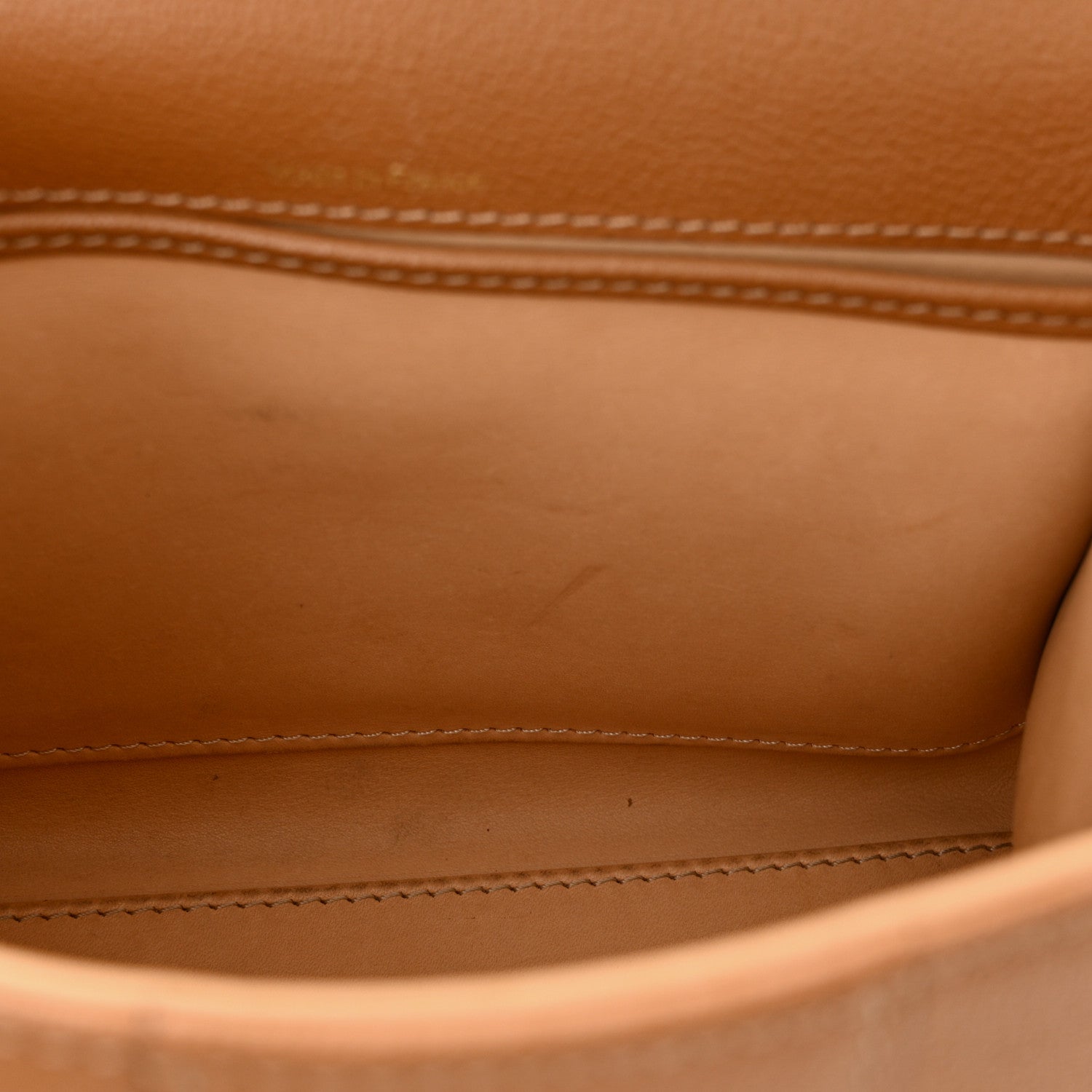 Delvaux Grained Calfskin Mini Brillant Satchel Natural 13 of 18