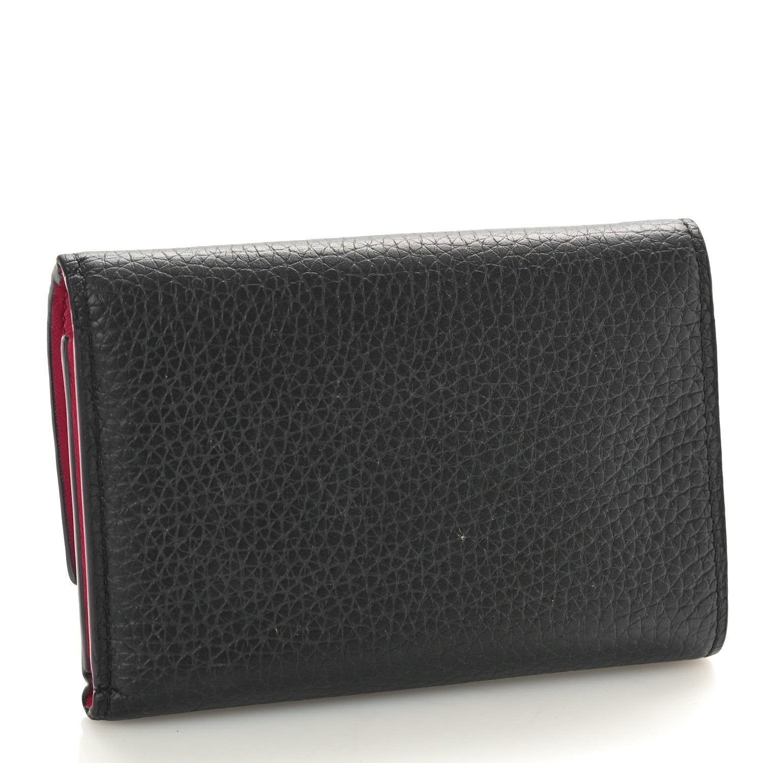 Louis Vuitton Taurillon Capucines Compact Wallet Black 3 of 8