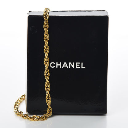 Chanel CC Chain Necklace Gold 6 of 6