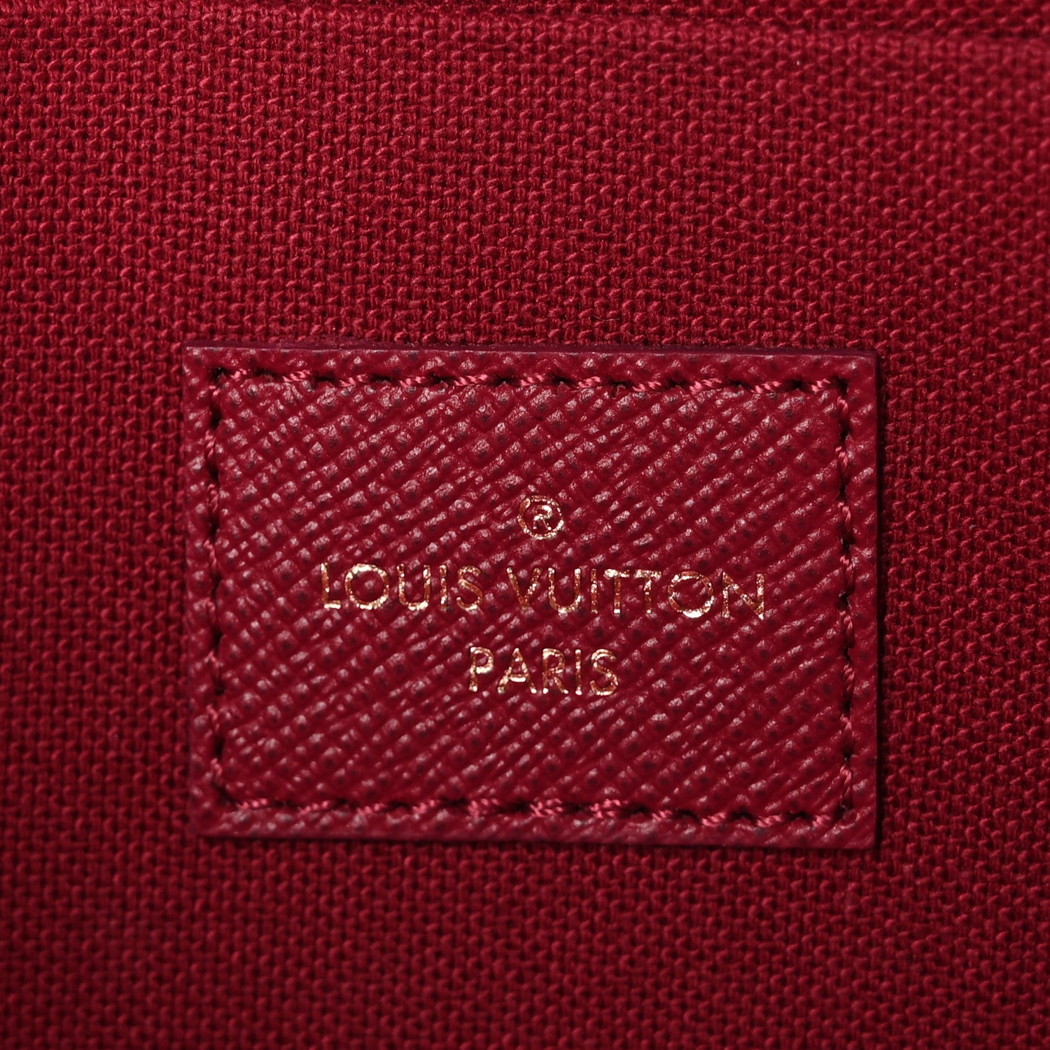 Louis Vuitton Monogram Pochette Felicie Chain Wallet Fuchsia 7 of 12