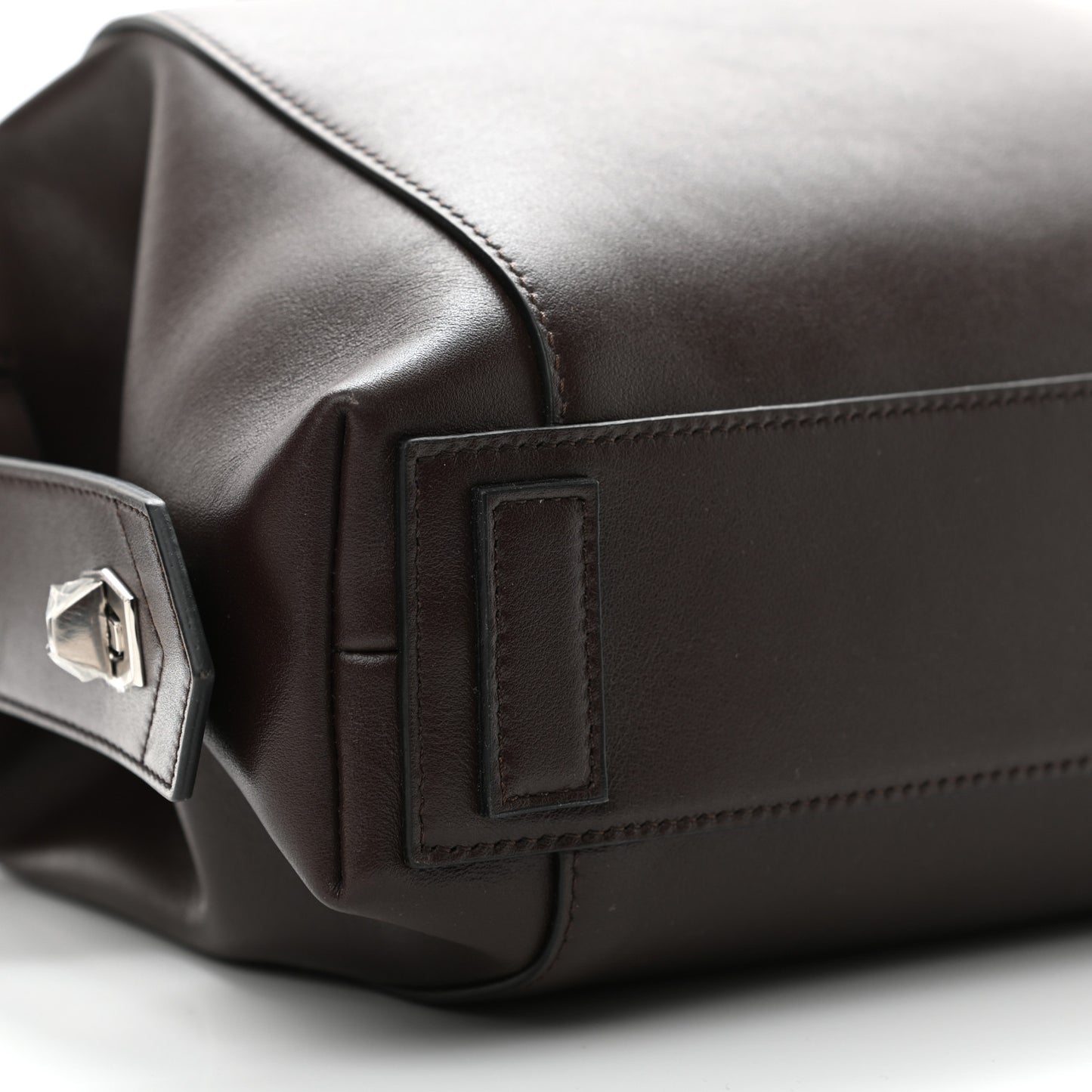Smooth Calfskin Small Soft Antigona Dark Brown