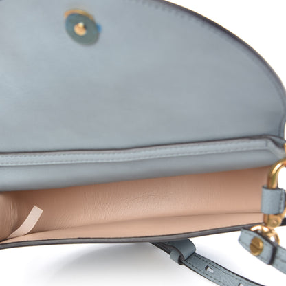 Chloe Calfskin Small Nile Bracelet Minaudiere Bag Cloudy Blue 5 of 10