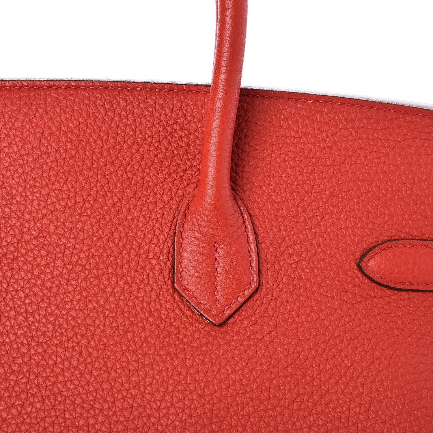 Hermes Togo Birkin 35 Rouge Casaque 26 of 29