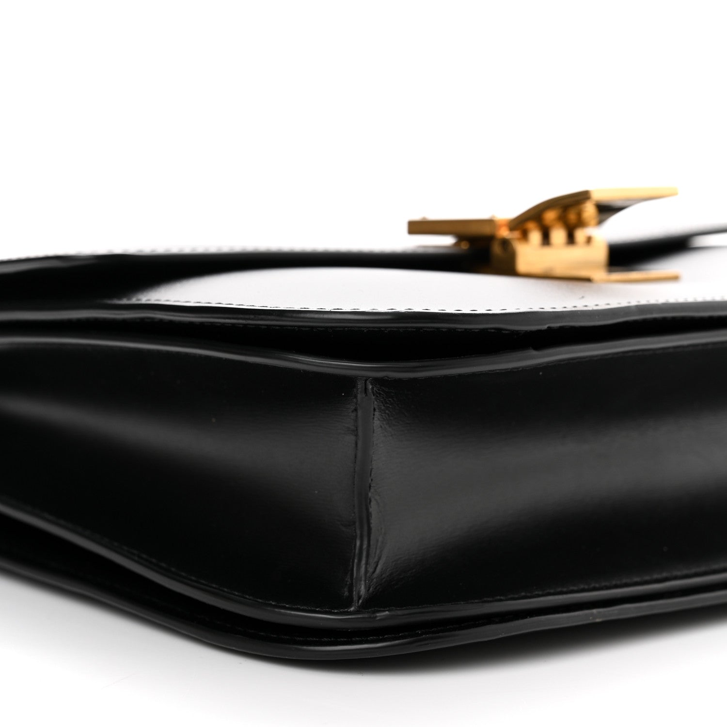 Celine Box Calfskin Medium Classic Box Flap Bag Black 9 of 12