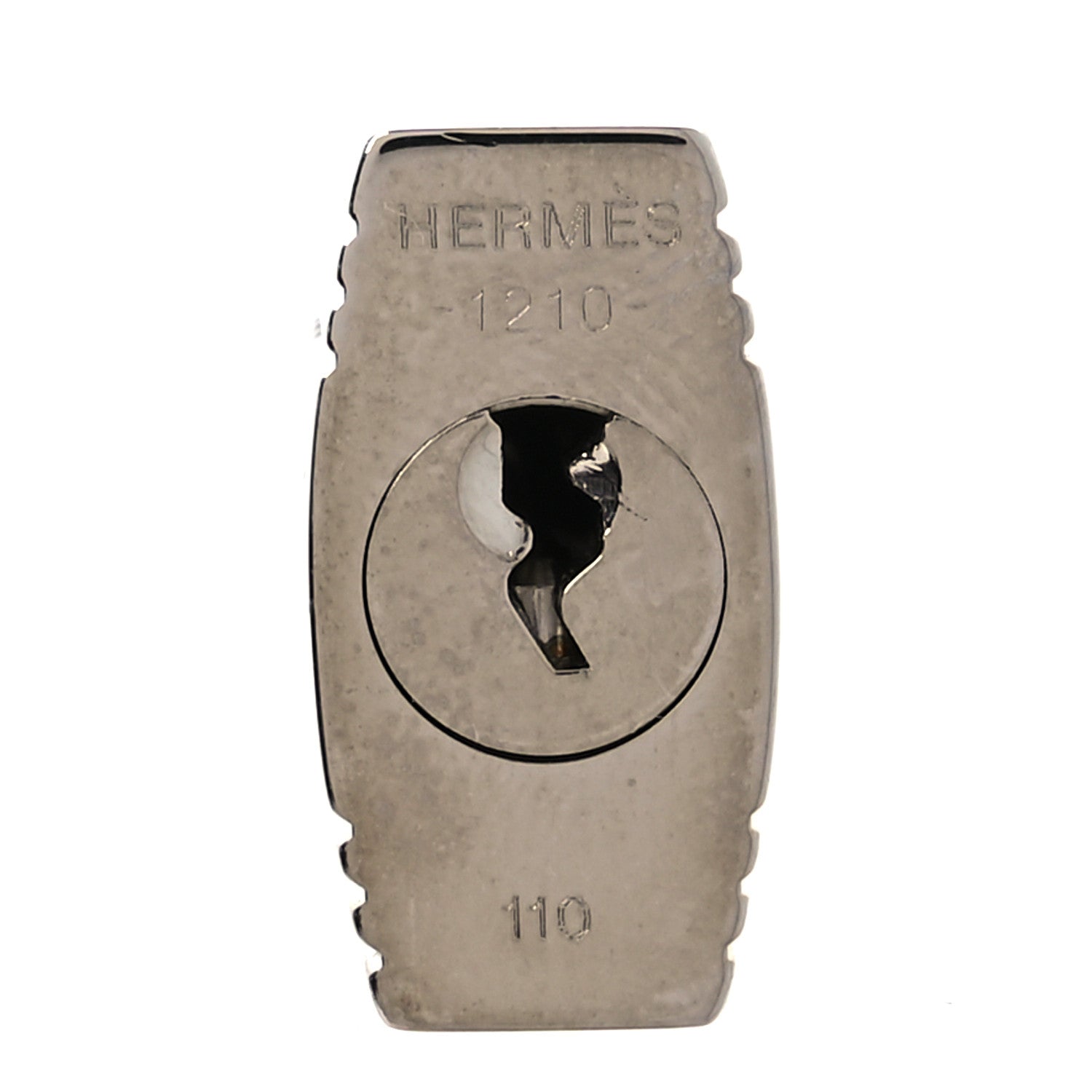 Hermes Epsom Lock and Key Clochette Set  Rouge De Cour 4 of 5