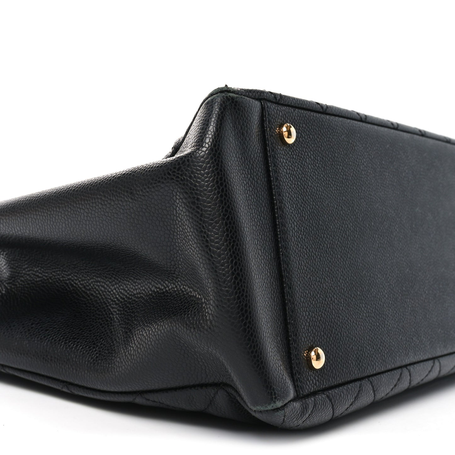 Caviar Quilted XL Grand Shopping Tote GST Black