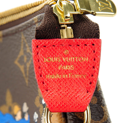Louis Vuitton Monogram 2015 Christmas Animation Mini Pochette Accessories 5 of 7