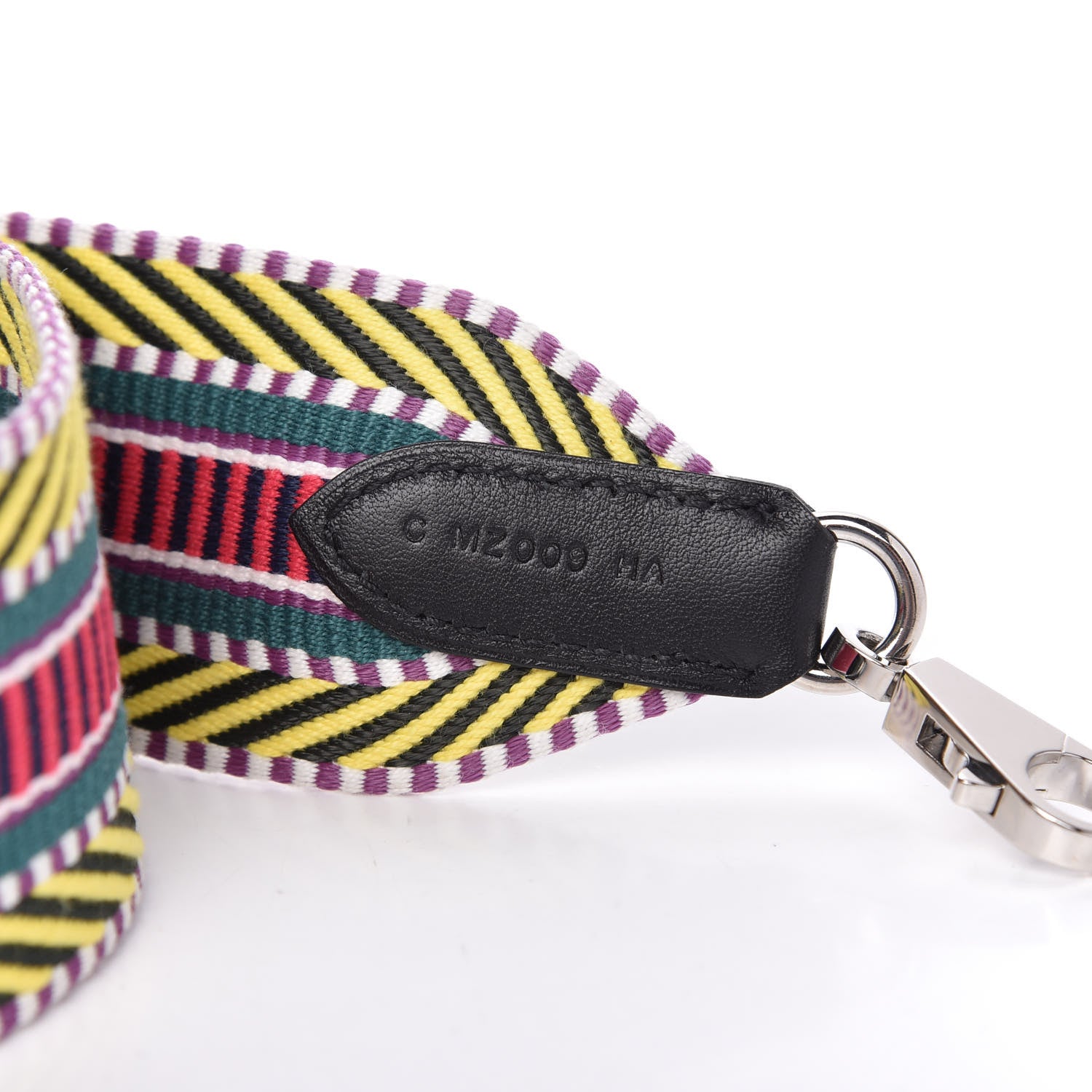 Hermes Toile Swift 50mm Sangle Cavale Shoulder Strap Multicolor Black 4 of 4
