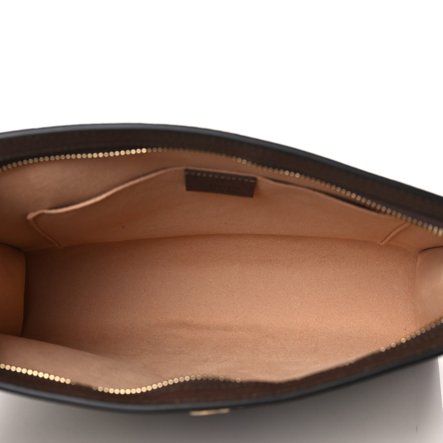 GG Supreme Monogram Web Ophidia Pouch Brown