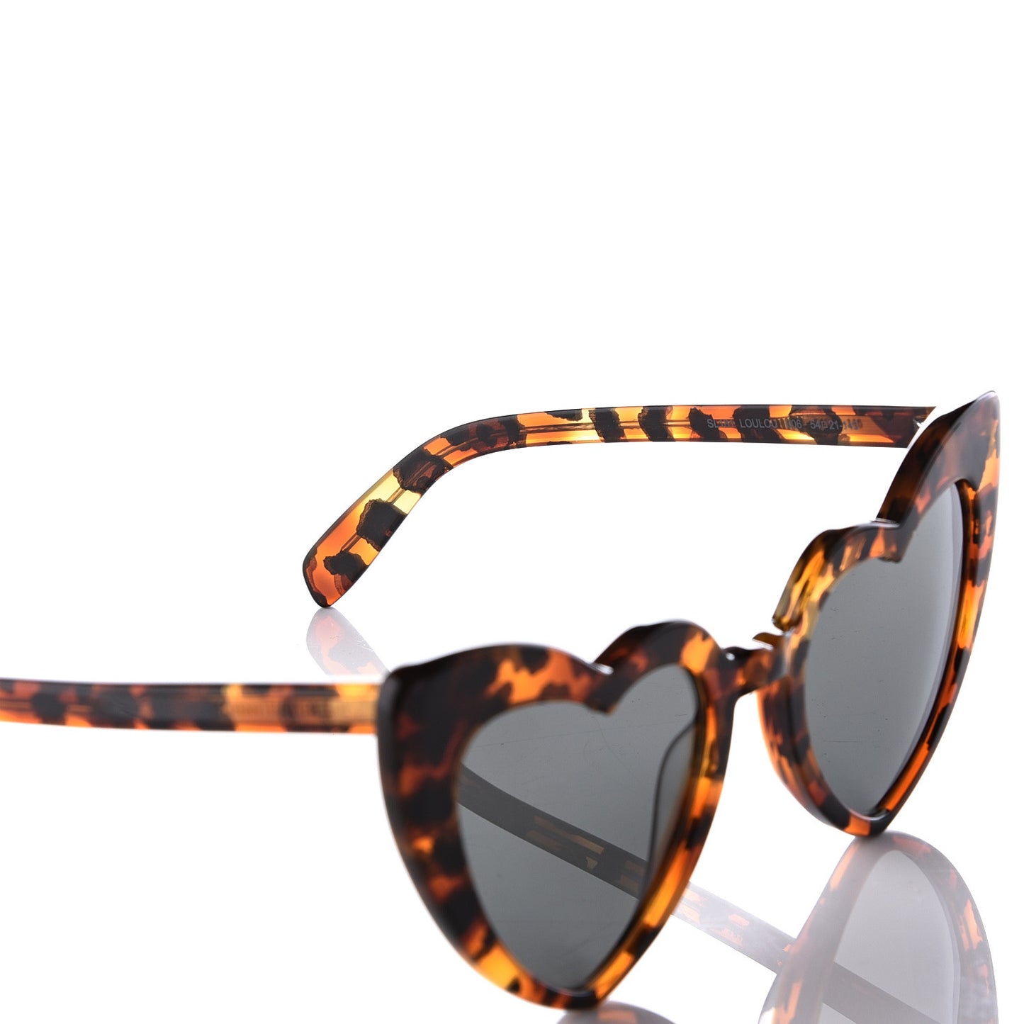 Acetate Heart Frame Loulou SL181 Sunglasses Tortoise