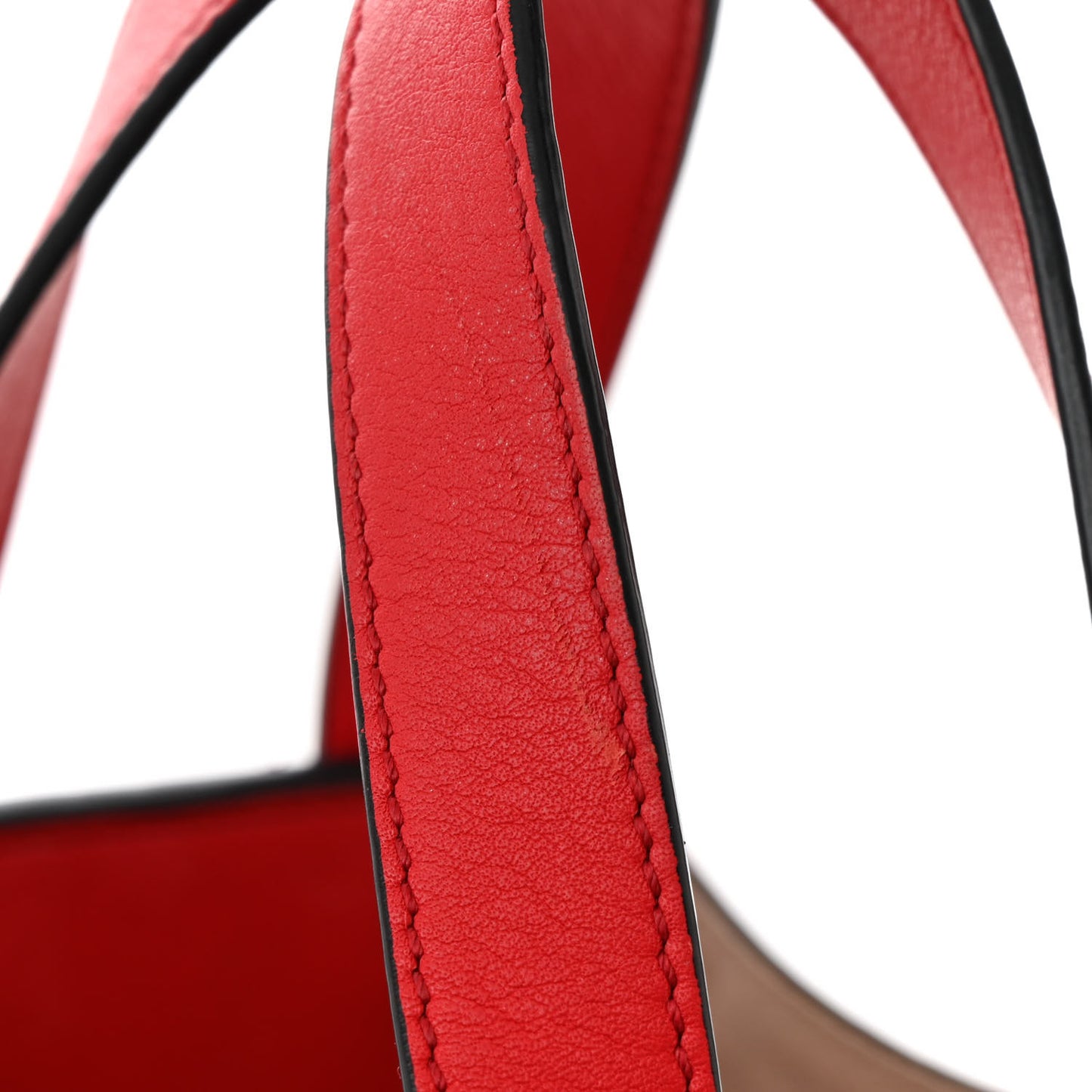 Calfskin Small Hammock Shoulder Bag Scarlet Red