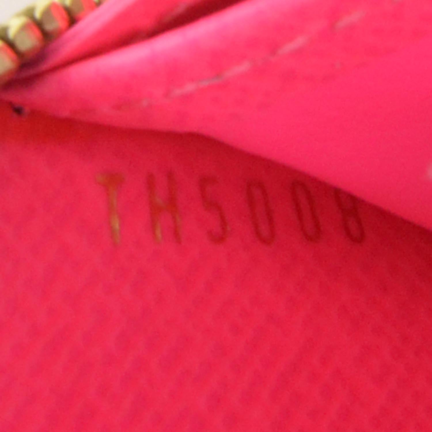 Louis Vuitton Monogram Graffiti Zippy Coin Purse Fuchsia 6 of 7