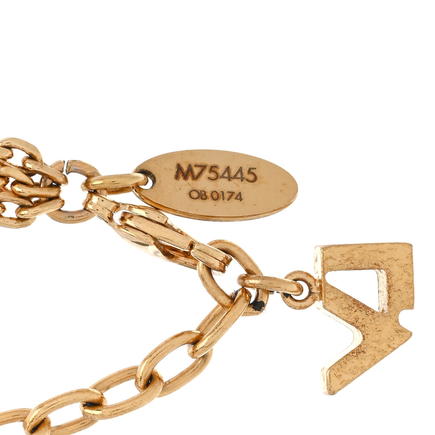 Louis Vuitton Pearl Charmy Bracelet Gold 5 of 6