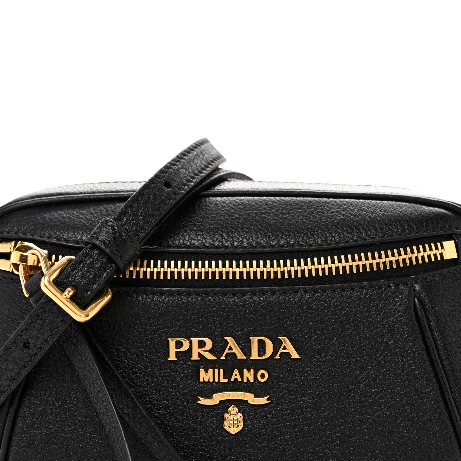 Prada Vitello Daino Belt Bag Black 8 of 10
